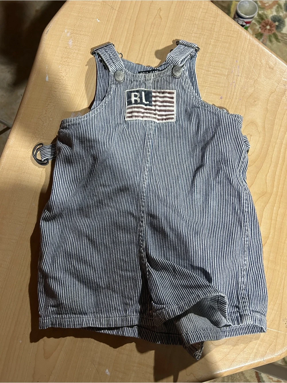 Vintage Ralph Lauren boys overalls romper bundle 2t